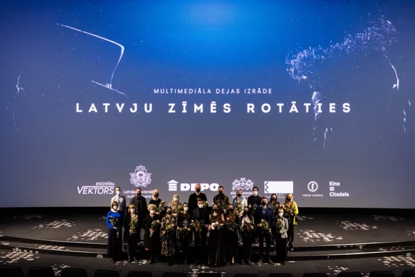 "Latvju zīmēs rotāties" pirmizrāde